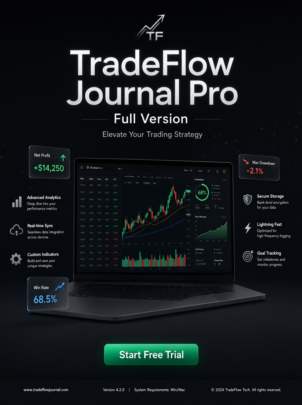 TradeFlow Journal Pro (Full Version)